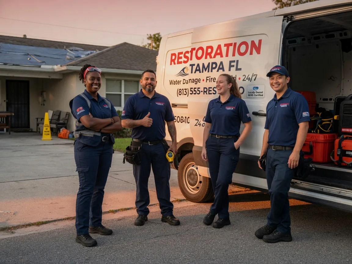 Water Damage Restoration company in Farmersville, IL